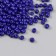 Glass beads 6/0 "ultramarin" bright 450 gr