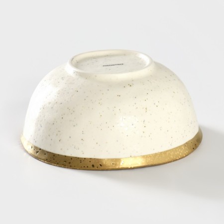 Porcelain salad magistro poursephona, 1 l, d = 17.5 cm, beige color-2