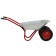 Garden car, two -wheeled: cargo/p 120 kg, volume of 85 l, red handles