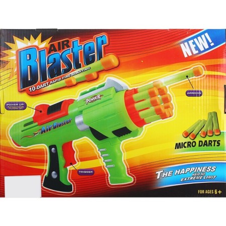 Blaster "Crusher", shoots with soft bullets, MIX color-4