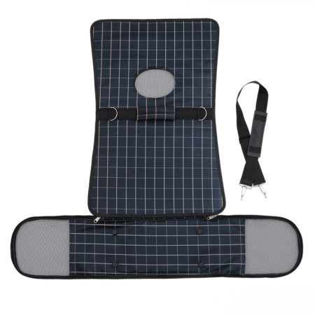 Bag - Animal Carriage "Cell", black, size m, 43 x 21 x 26 cm-11