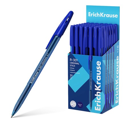 Ballic handle, Erichkrause, R-301 Stick Original Knot 1.0 mm, blue