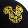 Gold cap, Mickey Mouse, rr 56 cm