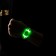 Green LED bracelet, CR2016x2 batteries, Green glow