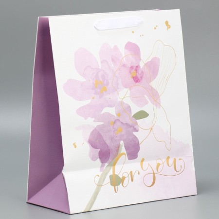Gift Package Laminated, packaging, “Lines”, 25.4 x 30.5 x 12.7 cm-2