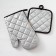 Kitchen set of the shade "Fruits", a severity of 17x17 cm, mitten 26x16 cm
