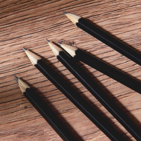 A set of black -graphic pencils "Create", 6 pcs-3