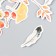 Stickers for creativity "Autumn Bouquet" set 46 pcs 4.4x4.4x1.1 cm