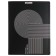 A notebook of 96 sheets in the Black and White cage, cover coated cardboard, double selective UV-lak, mix