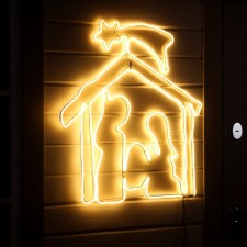 Neon figure 