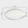 Porcelain dish Magistro "fish", 29 × 14.5 × 2 cm, white color