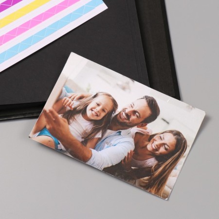 Photo album 25 sheets (corners+rings) namaste gold 19x27x3 cm-2