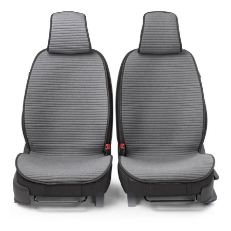 Front seats Car Performance, 2 pcs, Fiberflax (flax), gray-1