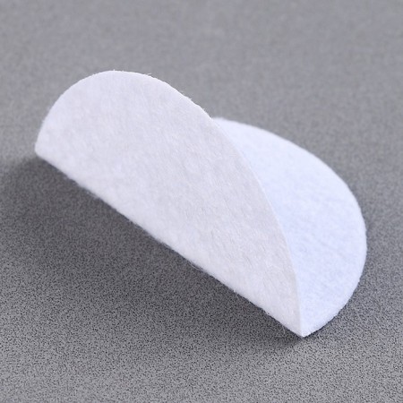 Fetir wheels for creativity and decor "circles", 200 pcs., Size 1 pc. - 4.5 cm, white color-2