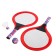 Set for badminton, 2 rackets, 50 cm., Volan, ball, color mix