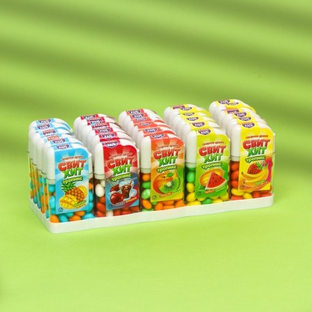 Sugar dragee "Sweet Hit" Tropix Assorted, 12 g-1