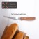 Kitchen knife for citrus shares "Elbrus", blade 12 cm