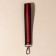 Handle-toe for bag, sling, 20 × 2.5 cm, blue/red color
