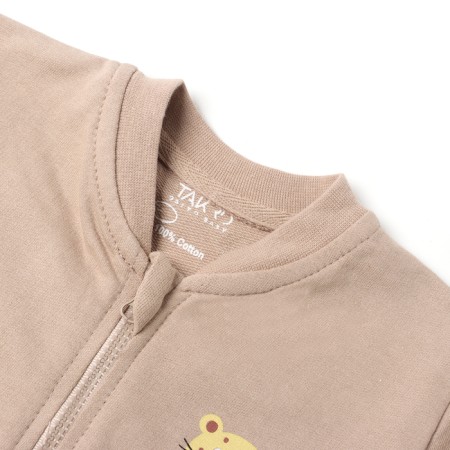 Jumper for children, beige color, height 68-74 (6-9 months)-1