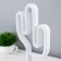 Night Plastic "Cactus" 3AA (not in the kit) Dyodnaya tape white 12.7x7.1x28 Risalux