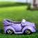 Pot "Machine" Lilac, 14x8x7cm
