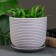 Flower pot "vine" pink-gray, 1.73 liters