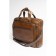 Male portfolio, genuine leather de-gosa brown, 40x11x32 cm