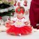 New Year. Set "New Year" skirt and a bandage on the head, 3-18 months, red