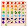 Frames-lodges "Association. Colors ", in the package