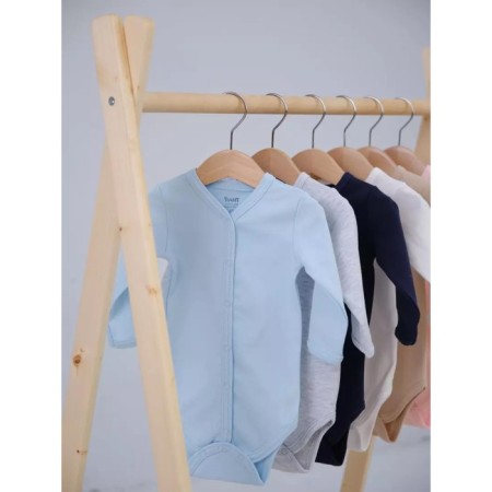 Body Body on buttons with Rant Base anti -ticaras, seams outward, height 56 ​​cm, blue color-6