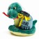 Soft toy-cap, snake "I smoke for a dream"
