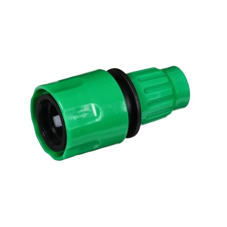 Connector for a miracle helmet, 10 mm, fast-seal connection, PP plate, Greengo-1