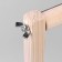 Stuls-frame for embroidery, 30 × 40 cm, color light wood