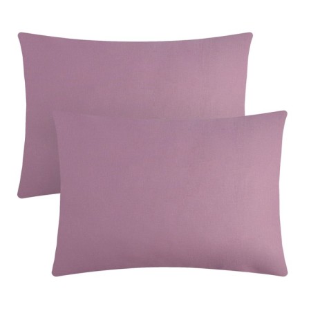 A set of pillowcases "Ethel" 50x70 cm - 2 pcs, col. Lilac, 100% cotton, Poplin