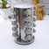Set for spices on the stand "Profi", 21 × 21 × 34 cm, 20 pcs, metallic color