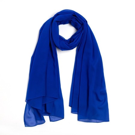 Pareo female, blue color, size 120x170 cm-8