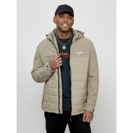 Male spring jacket, size 58, beige color-6