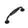 PC176BL tundra handle, m/o 96 mm, black color