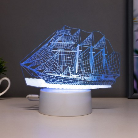 FRAGE STRAGE "FRAGATE" LED 7 USB colors/from white batteries-2