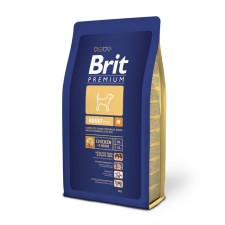 Сухой корм Brit Premium Dog Adult Medium для собак средних пород, курица, 3 кг