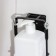 Star for an antiseptic with a Tekno-tel pedal, mobile, black color