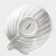 Porcelain salad Magistro "Blanche. Sheet ", 800 ml, 24.5 × 20.5 cm, white color