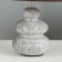 Staine table lamp E14 40W gray-brown 23x23x33 cm Risalux