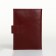 Cover for auto documents on the button, Textura, burgundy color