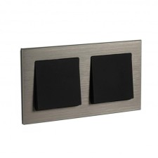 Frame for the socket/switch Sche Atn312202 Atlasdesign Nature, Metal Brass