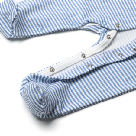 Combineson for children, white color/strip, height 74-3