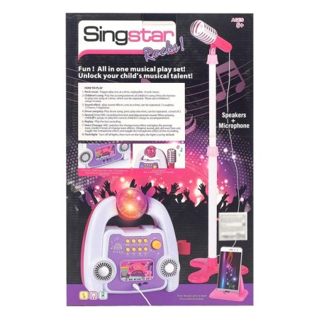 Microphone on the Superstar rack, mix-7