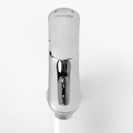 Wasserkraft Vils 5603 shell mixer, single -leaf, brass, chrome-2