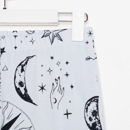 Women's pajamas (T -shirt and trousers) KAFTAN MAGIC Night p. 48-50, white-10