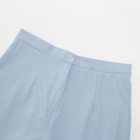 Women's costume (jacket, trousers) minku: Green Trend Blue color, size 46-9